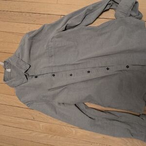 Lululemon Athletica Gray Collared Shirt